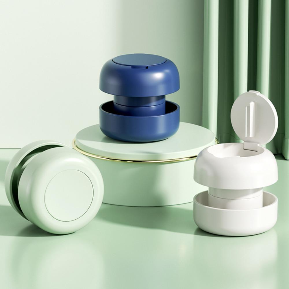 3-in-1 Pill Cutter Box Portable Stainless Steel Pill Grinder Compact Precise Cutting Medicine Cutter Travel