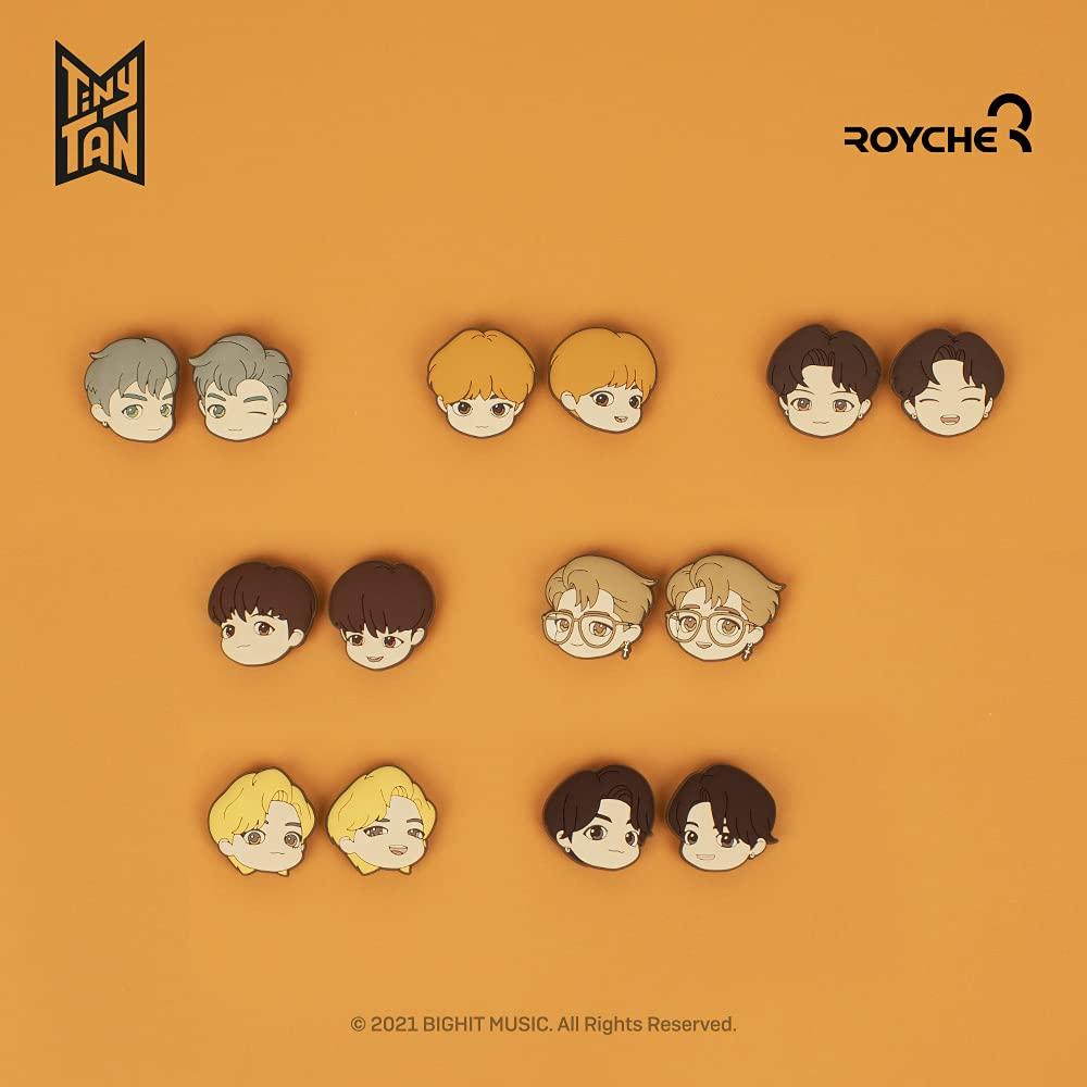 ROYCHE TinyTAN Rubber Pin Badge (SUGA) TinyTAN-PBR-D-SG