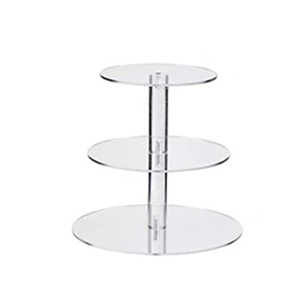 

3/4/5 Tier Dessert Display Holder Clear Cake Serving Rack Acrylic Cupcake Stand Cupcake Events 3 Tier