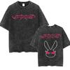 Tee Shirt Homme Graphic TShirts Men Tshirt for Men Ropa Hombre Korean Ateez Fin Wjll Album Concert Vintage Washed Camisetas