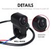 Motorcycle Handlebar Headlight Switch Motorbike Fog Spotlight On/Off Switch Aluminum Alloy Switch For 12V 22mm Scoote