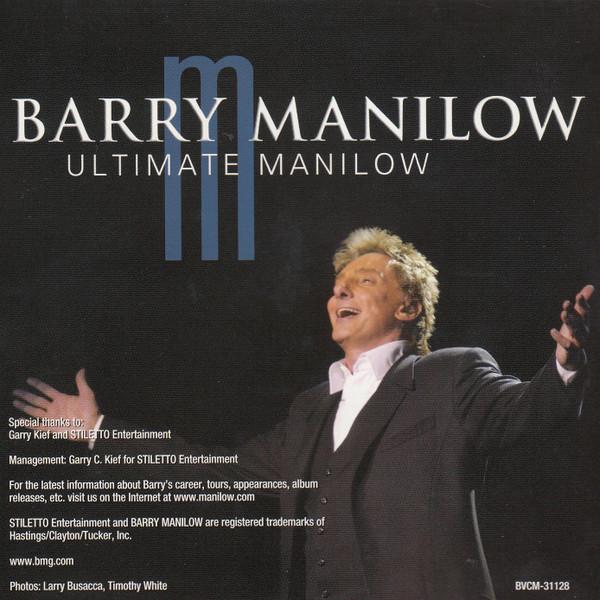 

CD BARRY MANILOW - Ultimate Manilow BVCM31128 Arista 2004 Japan ObiPop Used