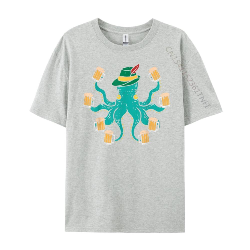 German Octopus Oktoberfest Funny Bavarian Festival T Shirts Men Women Mens Clothing Mens Clothing