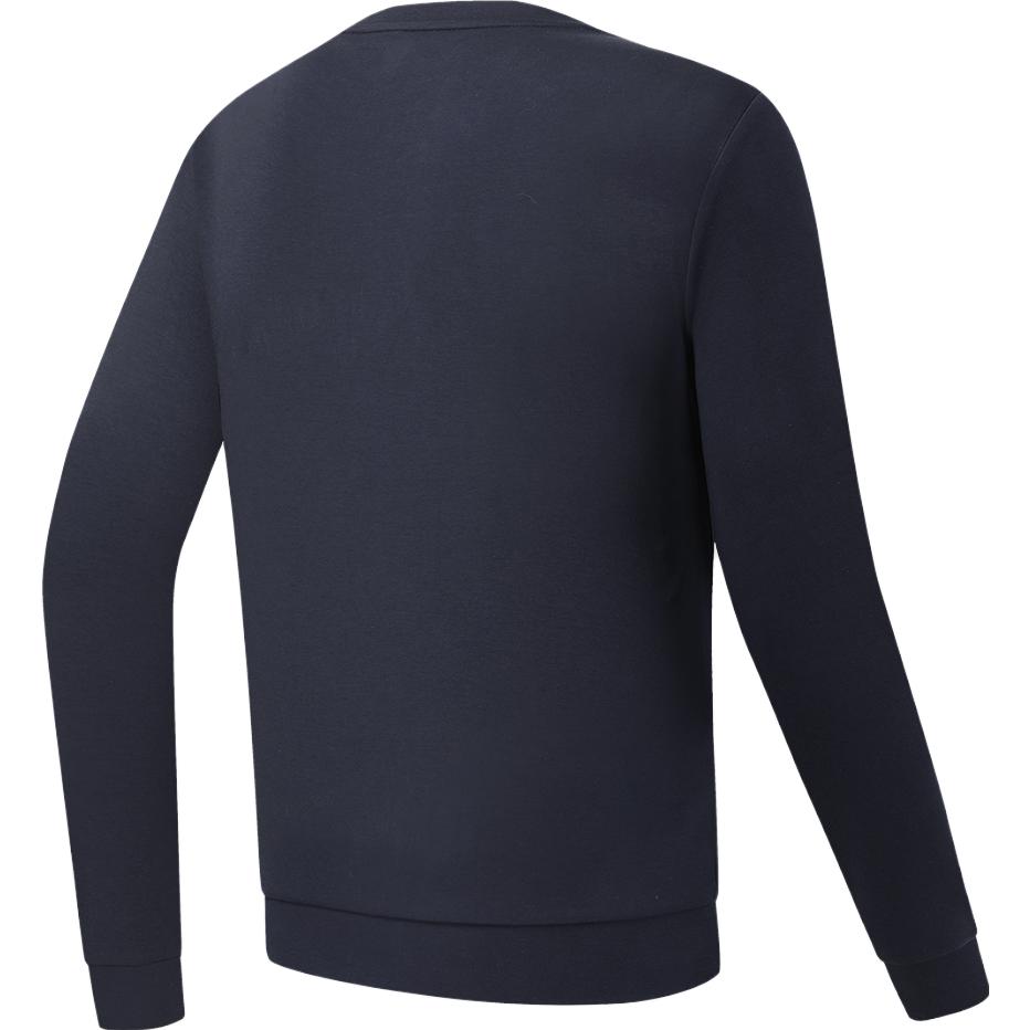 Fila 2023 Autumn New Sweatshirt Long Sleeve Pullover Sport Fitness Top Men Tops Royal-Blue A11M341204F-NV