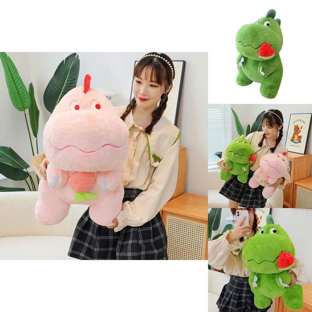 Cute Dinosaur Plush Toy Creative Couple Dolls Stuffed Animal Lovely Doll Kids Pillow Wholesale Birthday Gift Characters)