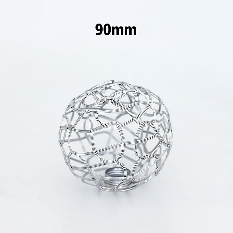 Abajururi moderne pentru candelabru din fier, Abajur din plasă metalică, Abajur pentru lampă suspendată, Acoperitoare pentru plafonieră, Pandantiv candelabru, Decor pentru casă