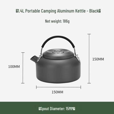 Jundingying K03 Outdoor Camping Kettle 1.4L