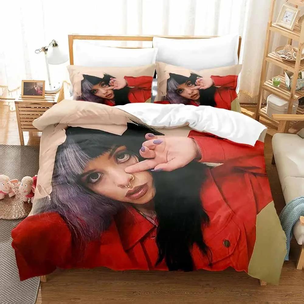 Sexy Singer Bedding Set Twin Single Queen King Size Bedclothes Aldult Bed Linen For Boys Bedroom Duvet Cover Bed Set