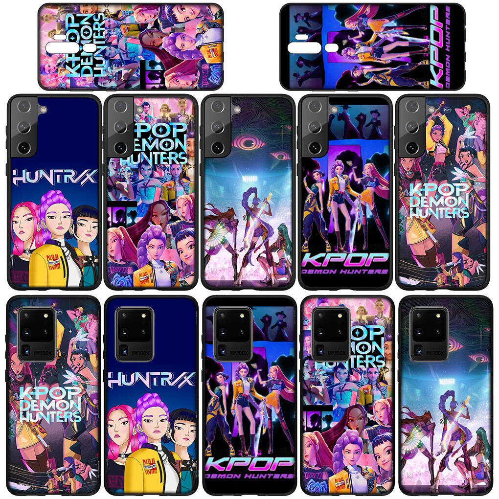 Coque pour Samsung Galaxy S25 S23 S22 S24 Ultra FE A05 A06 A15 A16 A36 A37 A35 A54 A55 A56 A57 A25 A26 A53 A17 Zoey KPop Rumi Demon Mira Hunter X Housse