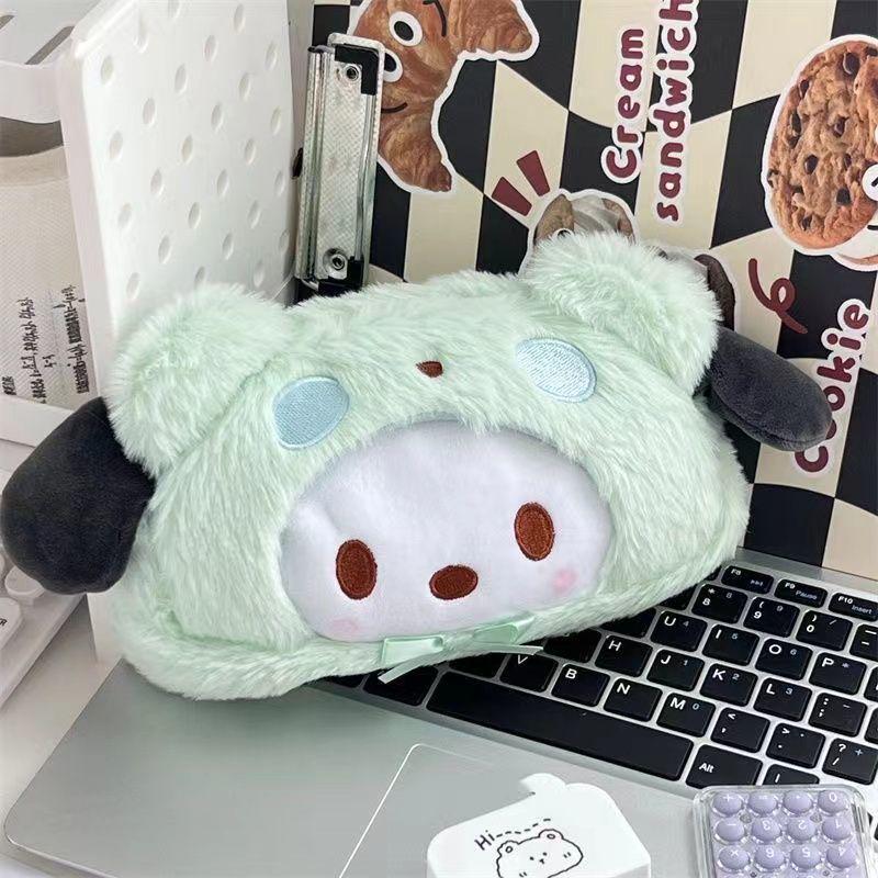 Sanrio Cinnamoroll & Kuromi Dog Pencil Case: Cute High-Value Student Stationery Bag