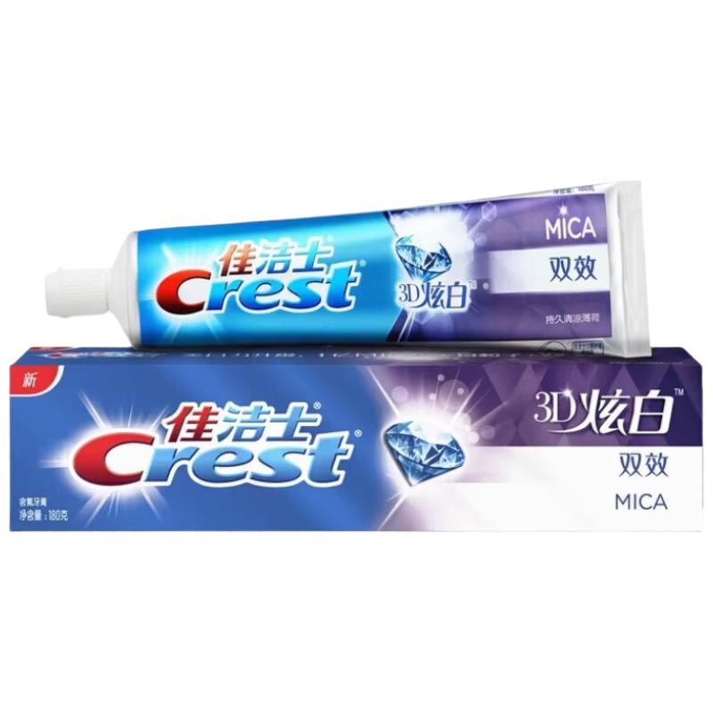 

Crest 3D White Dual-Action Fluoride Toothpaste