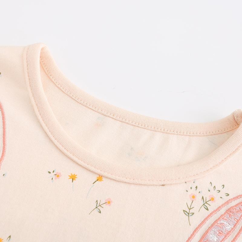 2024 Nové letní dívčí šaty Dětské oblečení Kreslené princeznovské šaty ze síťoviny Roztomilé gázové šaty pro batole