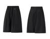 Men Solid Color Casual Loose Drawstring Straight Large Size Knee Length Shorts