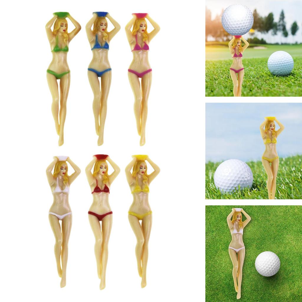 Bikini Woman , Novelty Plastic Golf Tee, Home Women for Accessories