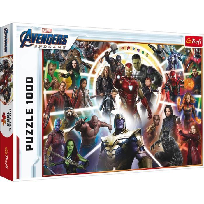1000 Piece Puzzle : Avengers End Game, the Marvel Heroes