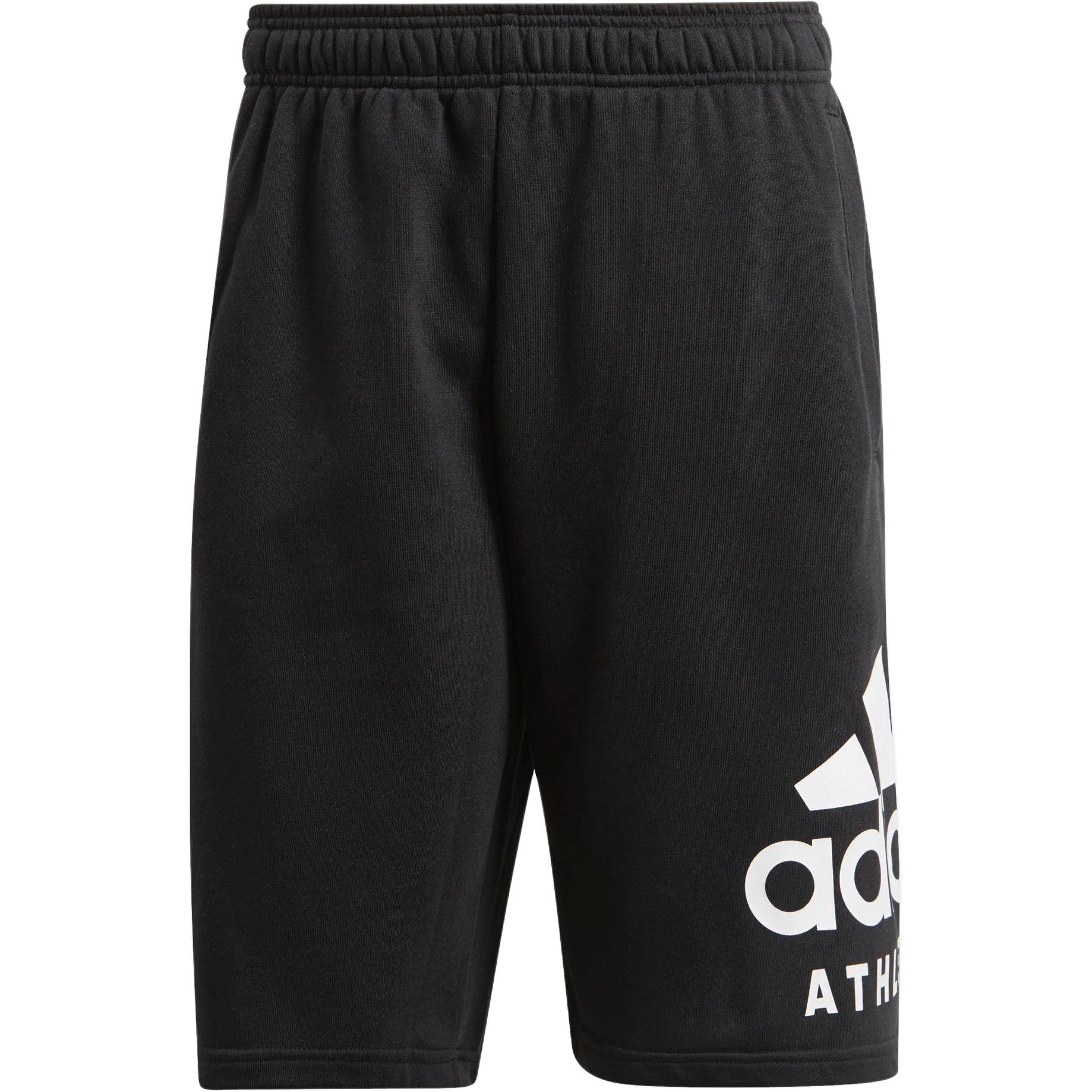 

Adidas Letter Elastic Comfortable Five-Point Sports Shorts Men Shorts Black CF9562 S