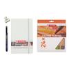 Talens Japan Art Creation Sketch Set, Sketchbook, Drawing Notebook, 13 X 21 Cm, White, with 24 Colored Pencils, TAC-102M-CP24, 485685