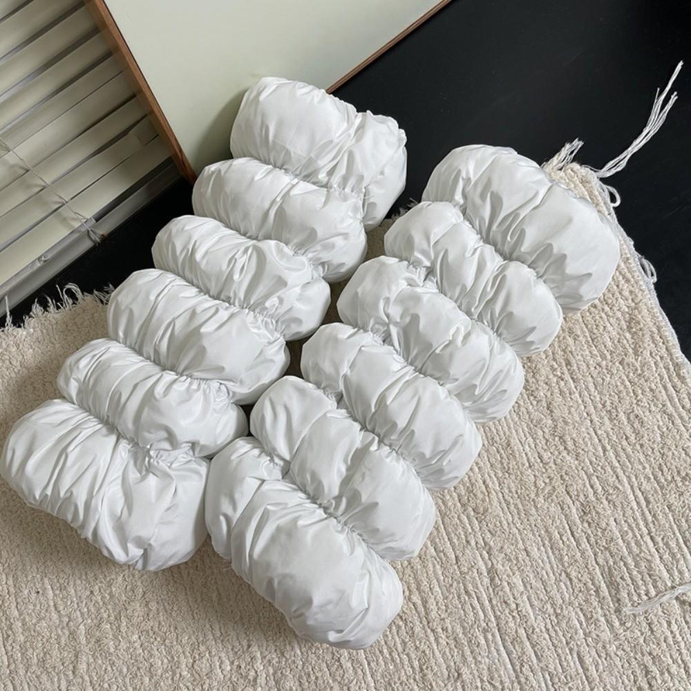 Thickened Down Cotton Leg Warmers Fluffy Boots Cover Lolita Loose Socks Foot Cover  Women