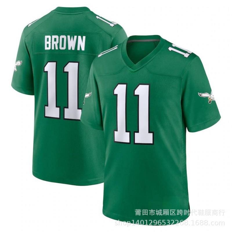 Philadelphia Eagles 1 Jalen Hurts Football Jersey Mens Sports Game Uniform