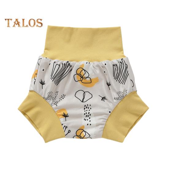 Baby Swimming Trunks 3-Layer Protection Urine Cushion Towel Washable Reusable Elastic Waist Baby Swim Shorts