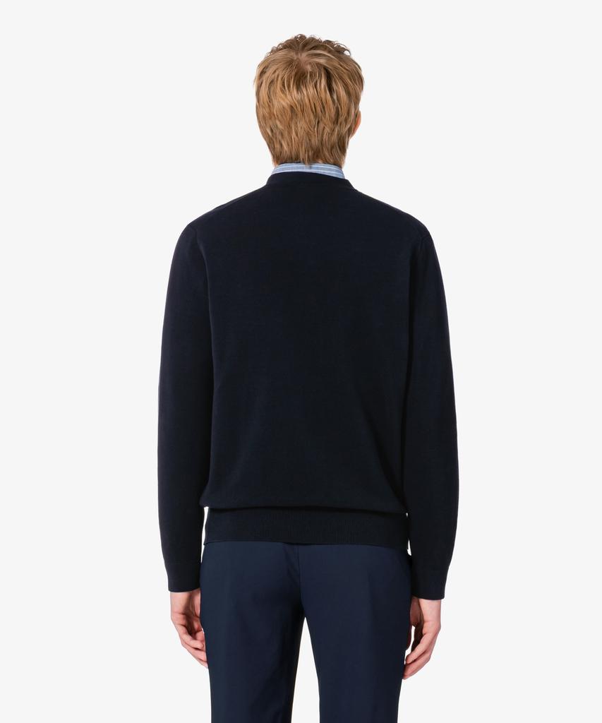 Lacoste Men'S Pique V-Neck Cardigan Ah186E-56G 166