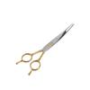 Dog Grooming Scissors 7 Inch Stainless Steel Ergonomic Professional Pet Trimming Shear for Dogs Cats Hair Cutting