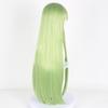 Green Big Long Straight High Quality Synthetic Wig Comic Character Cosplay Wig Comic Reality Show Wig