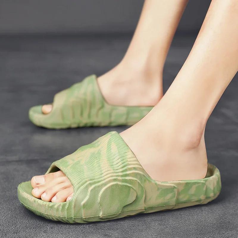 Slippers Men's Home Comfortable Men's Sandal Living Room Slippers for Man Slides Shoes Genuine Mens Slipper Man Luxury 2024 Soft