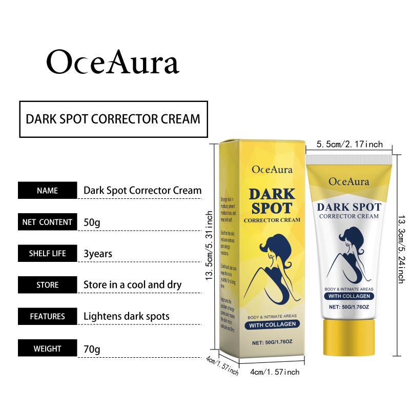 Oceaura Enhance Skin Elasticity Body Cream Hydrating Reduce Dullness Balance Skin Tone Body Dark Spot Cream