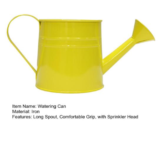 Metallgießkanne mit langem Auslauf Gießkanne mit Brausekopf Garten Gießkanne für präzise Innen- und Außenpflanzenbewässerung