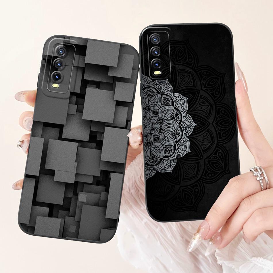 For Vivo Y11S Y12S Y20 2021 Case Vivo Y20a Y20g Y20i Y20S Y20t Elegant Printing Camera Protective Soft Silicone Phone Cases