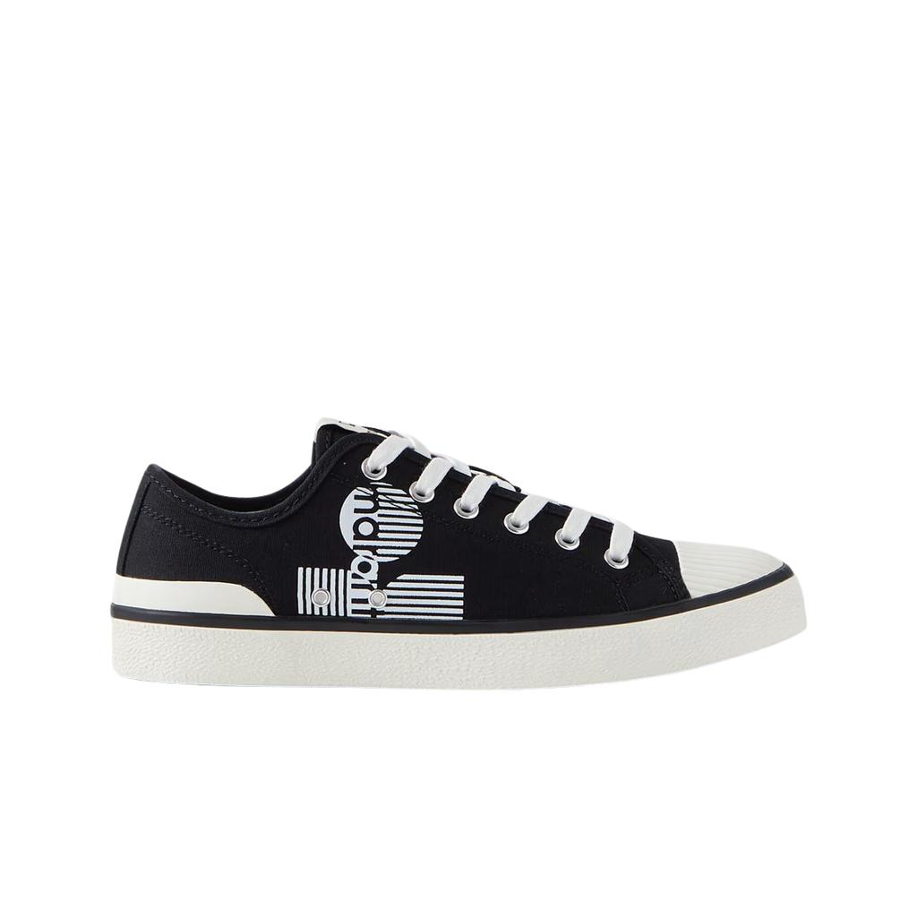Isabel Marant Binkooh Canvas Logo Sneakers Black - 22ss