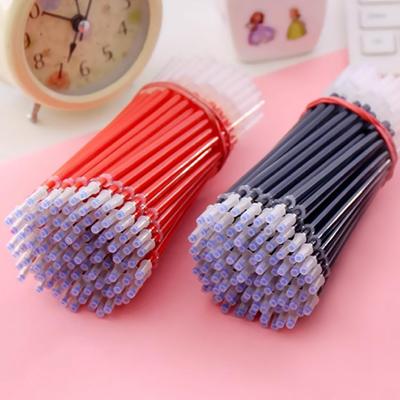 Student Gel Pens: 0.5mm Needle Bullet Tip Refills - Blue, Red, Black
