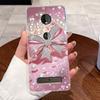 Hülle Für Motorola Moto Z4 Play Hülle Ästhetisch Mode Niedliche Katze Astronaut Weiches Silikon Schutzhülle Transparente Handyhülle