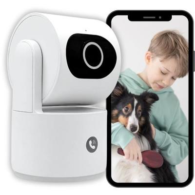 Surveillance Camera - KONYKS - CAMINI CARE 2 - Indoor - Wifi with Siren and Video Call Button