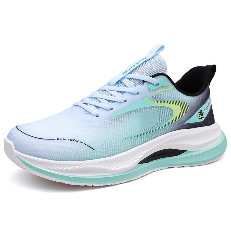 Men's shoes Youth summer mesh breathable running shoes Men's lightweight soft-soled casual sports shoes trend 2025