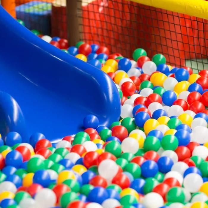 Colored Balls Game for Children Springos® - 100 Pcs - Diameter 6cm - PE - BPA-FREE