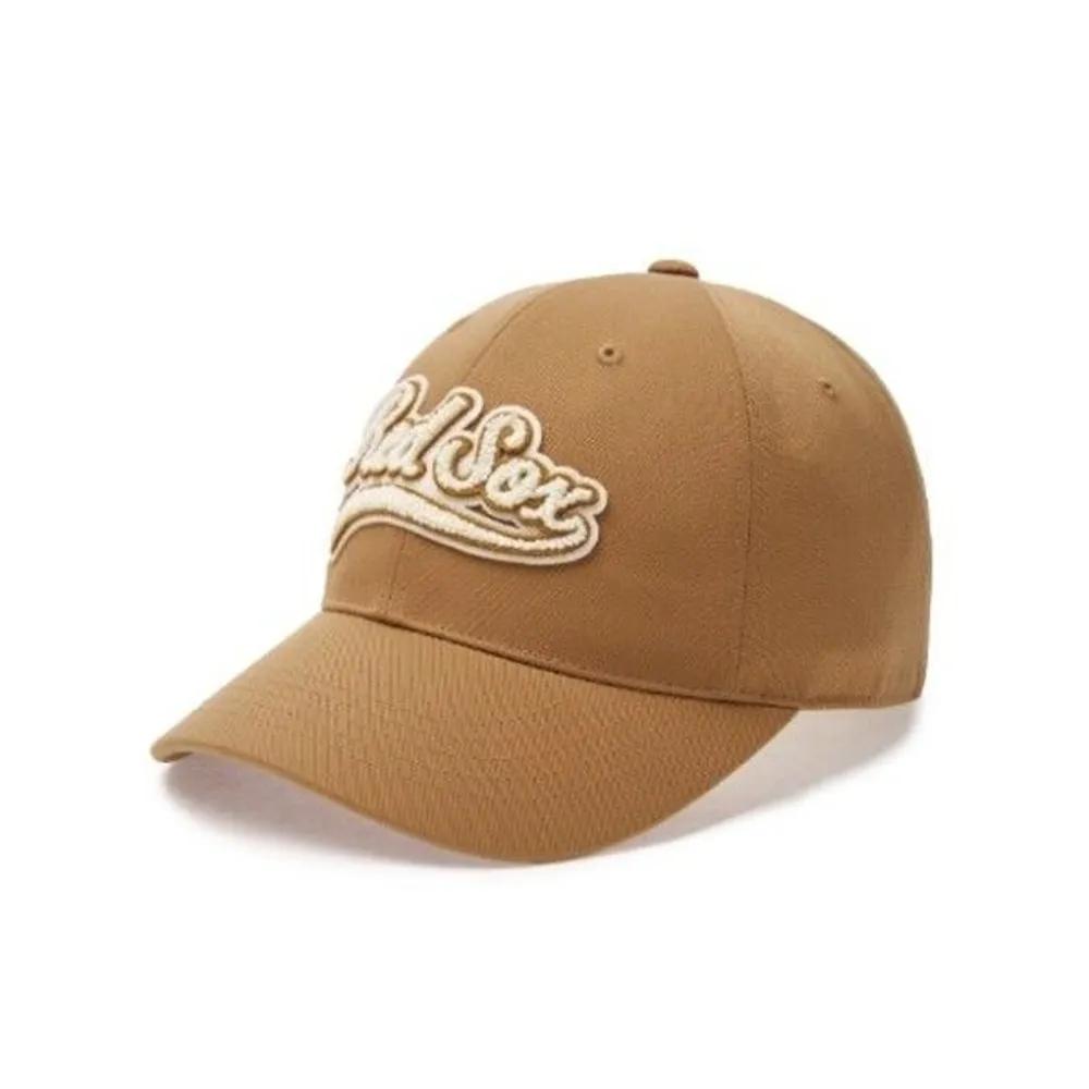 [MLB] M Cap GQC 3ACPVF04N-43CAS Varsity Cursive Boucle Logo Unstructured Ball Cap Boston Red Sox FREE