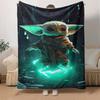 1pc Star Wars Printing Blanket - Soft, All-Season Throw for Office Blanket,  | Personalized Gift with Adorable Cartoon Design