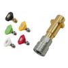 Quick Connect Nozzle FOR Karcher Pressure Washer Head Water Outlet Connector Quick Release Connect To Water-Gun Adaptor Washing