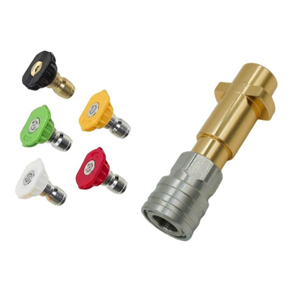 Quick Connect Nozzle FOR Karcher Pressure Washer Head Water Outlet Connector Quick Release Connect To Water-Gun Adaptor Washing