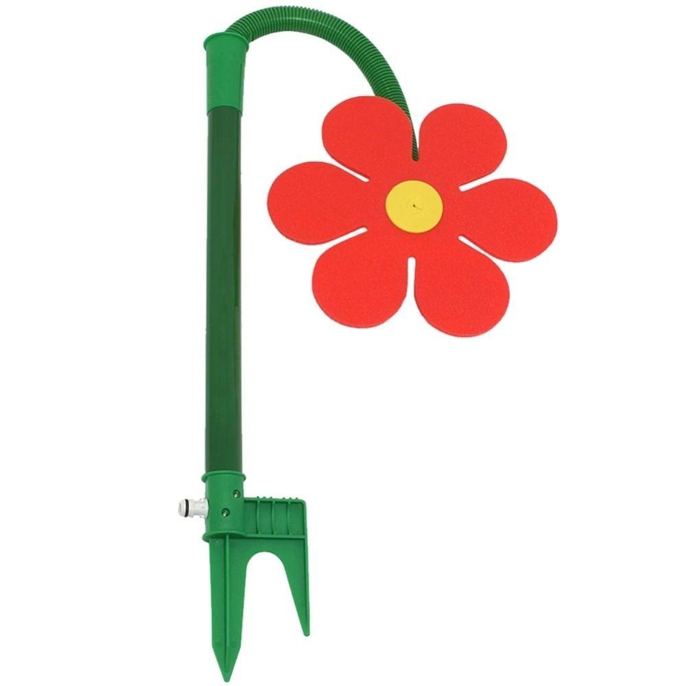 Flower Shape Crazy Spin Sprinkler 720 Rotating Funny Dancing Daisy Sprinklers Automatic Creative Water Spray Yard Lawn Watering