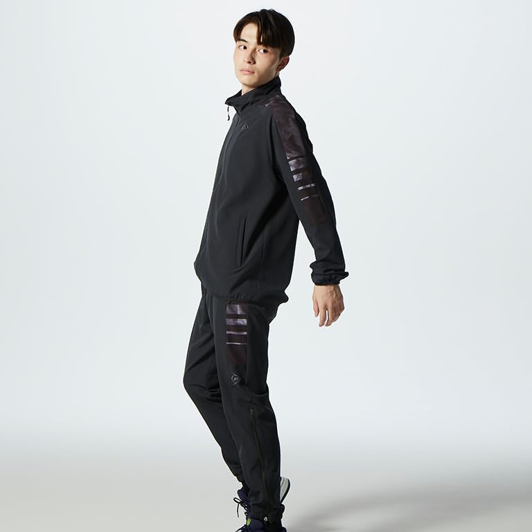 Tennis Badminton Soft Tennis Track Pants DAF5480 2024SS Black L [Dunlop]
