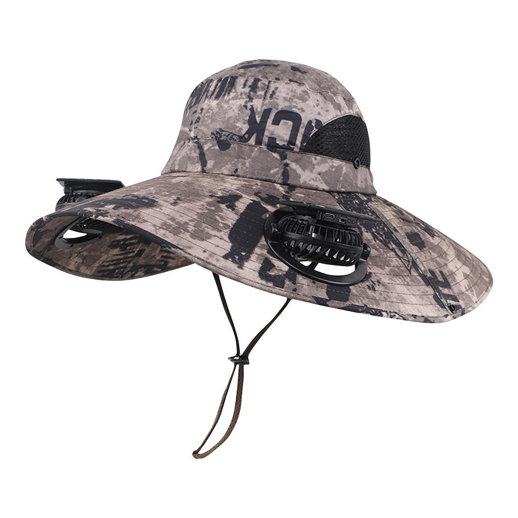 Solar Powered Fan Hat, Summer Hat, Fishing Hat, Sun Protections, Sun Shading,  Conditioning, Fisherman, Mountain Climbing, UV Protections