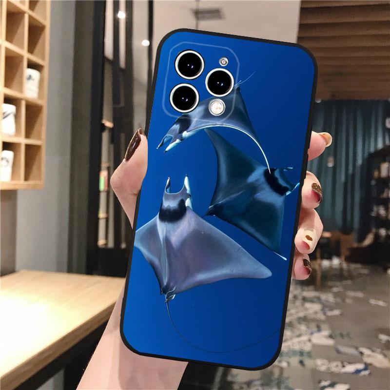 

Чехол для телефона Manta Ray с морским существом для iPhone Samsung Galaxy Redmi Xiaomi Oppo OnePlus Note SA 7 8 9 10 11 12 13 14 20 21 22 23 53 54 Pro Max Ultra iPhone 6 or 6S
