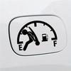 Car Reflective Fuel Tank Cap Sticker Novelty Design Fade Resistant Easy Install Exterior Decor for Trucks  SUVs
