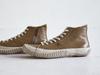 Spingle Handmade Kangaroo Leather Sneakers Spm-443 Dark Gray