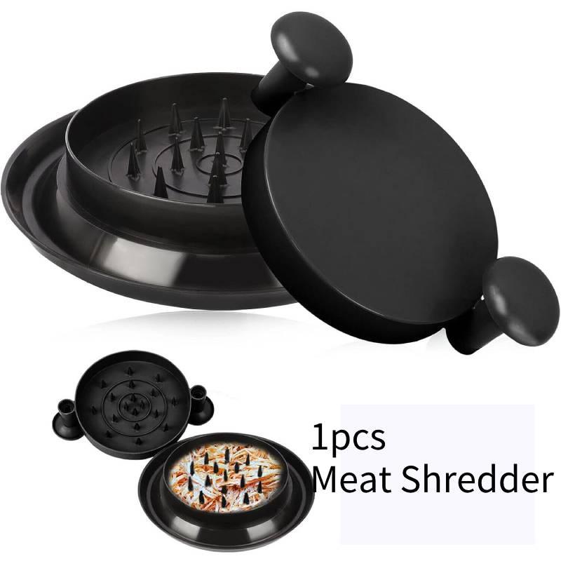 

Измельчитель мяса ручной ручной чоппер кухонный инструмент для измельчения для рваной свинины курицы чёрный