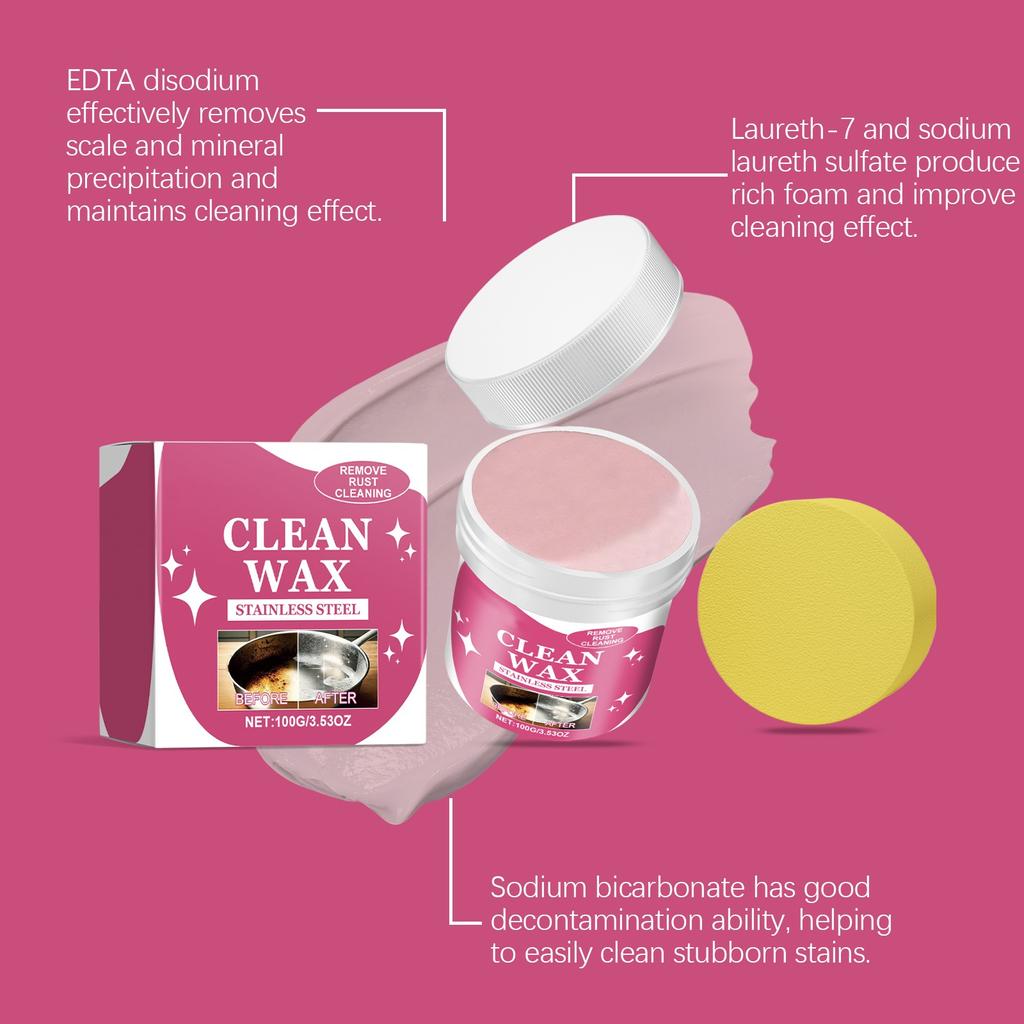 Pasta do czyszczenia stali nierdzewnej w kuchni Wielofunkcyjna pasta do dekontaminacji Pasta do czyszczenia stali nierdzewnej Pasta do czyszczenia dna garnka