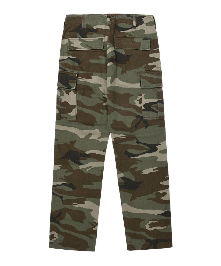 Abilegseu Basic Washed Chino Cargo Pants / 7832910002 Camo